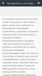 Mobile Screenshot of lerntipps.lerntipp.at